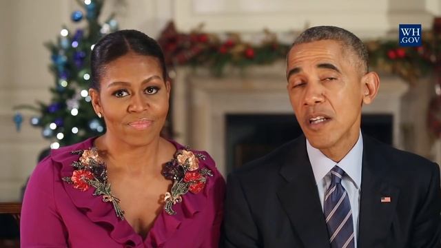 Obamas' Final Christmas Greeting - 2016 смотреть онлайн