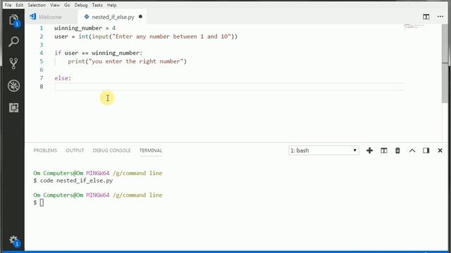 #40 Nested if-else Statement in python with Example // Complete Python tutorial(2020)? смотреть онлайн
