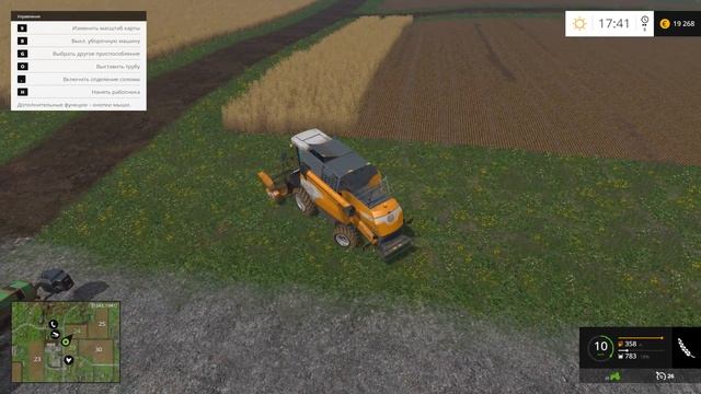 Farming Simulator 15 #05 - Сбор пшеницы и ячменя