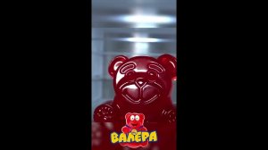 ЖЕЛЕЙНЫЙ МЕДВЕДЬ ВАЛЕРА   ОТКРЫВАЮ ХОЛОДИЛЬНИК.....  ( 5 минут )