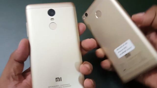 Xiomi Redmi 3s vs Redmi Note 3 (quick comparison) смотреть онлайн