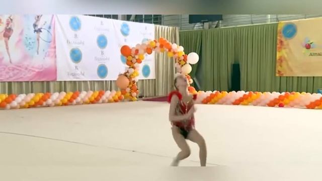 #художественнаягимнастика Дамели Егалиева - 4 призовое место?? смотреть онлайн