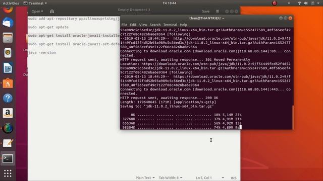 Ubuntu - Cài đặt java phiên bản mới nhất смотреть онлайн