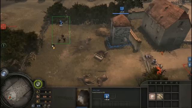COMPANY OF HEROES - 44 (Hard). Дамба, часть 1 смотреть онлайн