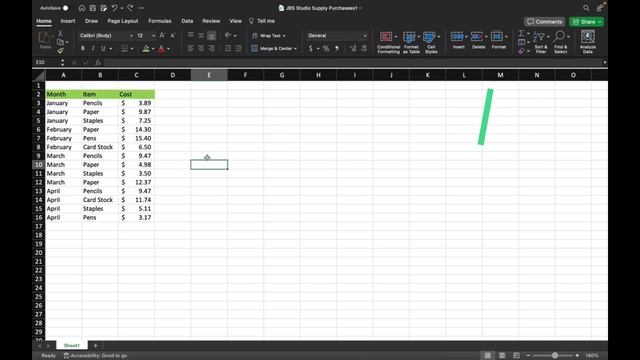 Create A Table in Excel смотреть онлайн