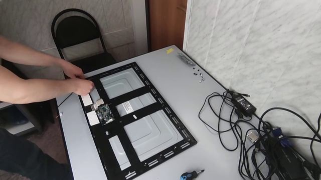 Полная разборка монитора AOC 27B2H Complete disassembly of the AOC 27B2H monitor смотреть онлайн