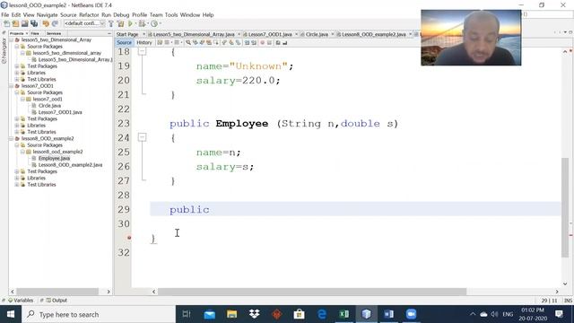 شعبة 1 - المحاضرة الثامنة- Object Oriented Design - الجزء الأول смотреть онлайн