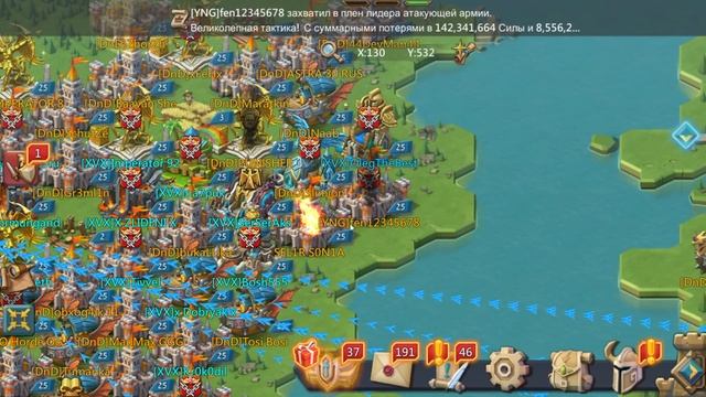 Lords Mobile - Как понять чем надо сборить? На примере очень сложной цели с контрразведкой смотреть онлайн