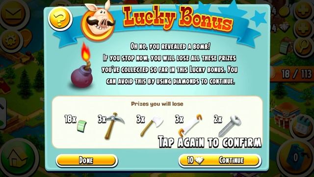 Hay Day: Lucky Bonus! (First Gameplay) смотреть онлайн