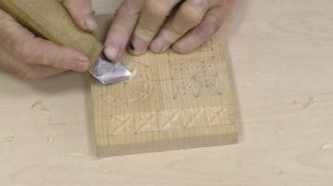 Геометрическая резьба по дереву. Урок для начинающих, часть 3. Элемент "Сияние".