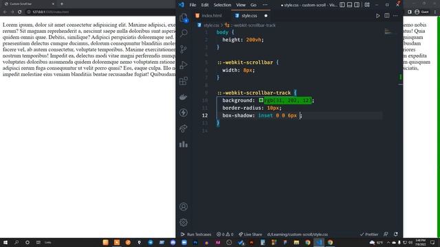 Custom scrollbar Design - Bangla смотреть онлайн