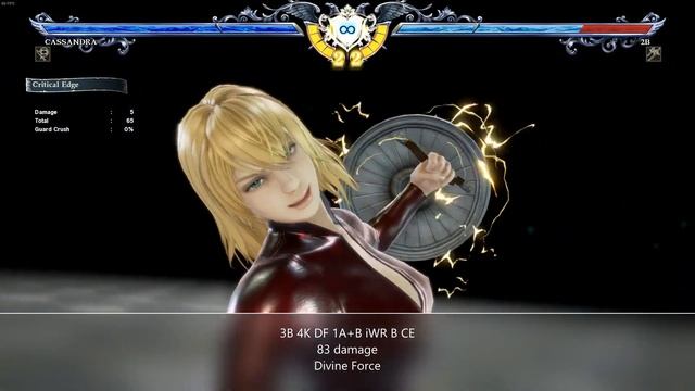 Soulcalibur 6 (Season 2) - Cassandra Tech - 3B Normal Hit Combos смотреть онлайн