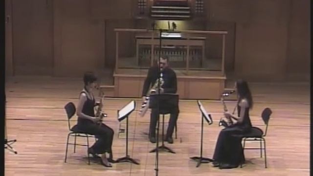Enjott Schneider's saxophone trio AS TIMES... In memoriam Bach 1- Pre смотреть онлайн