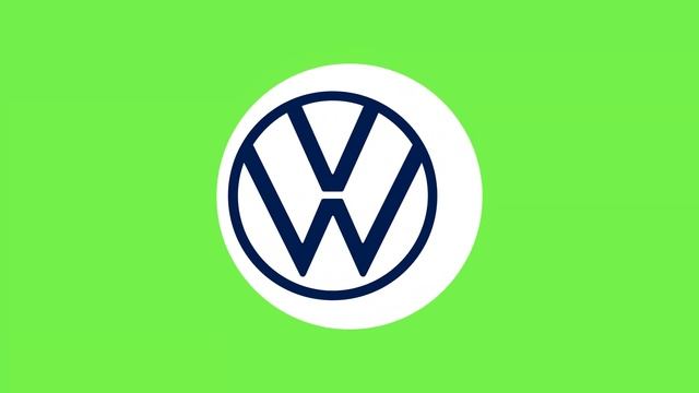 Volkswagen Logo - Icon Animated | Green Screen | Free Download | 4K 60 FPS ! смотреть онлайн