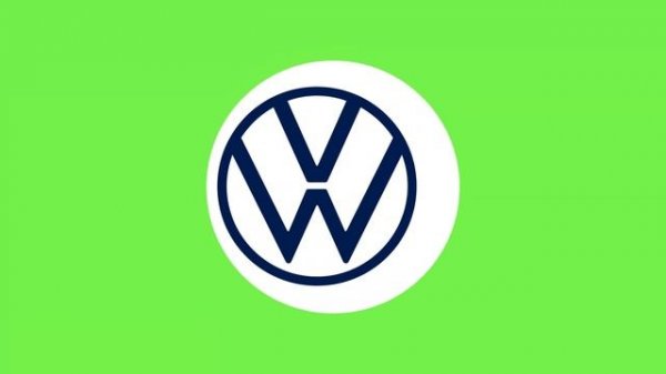 Volkswagen Logo - Icon Animated | Green Screen | Free Download | 4K 60 FPS !