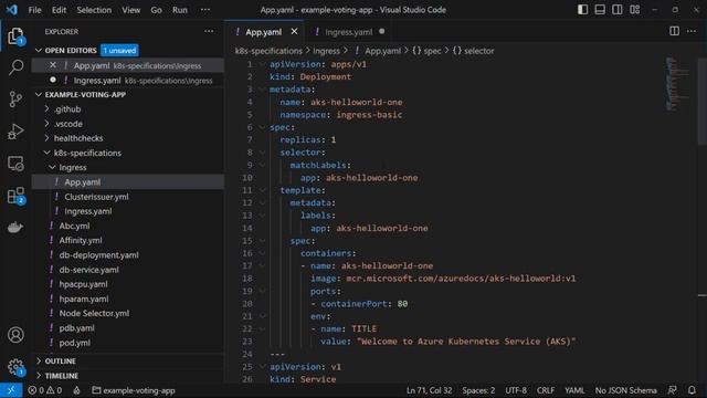 Kubernetes Ingress Explained: Step-by-Step Tutorial for Beginners | Azure Kubernetes Service | AKS смотреть онлайн