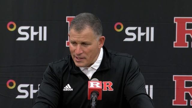 Greg Schiano talks Scarlet-White spring game -- Rutgers Scarlet Knights Football смотреть онлайн