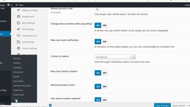 Adforest Wordpress Classified Theme - Mobile Number Verification смотреть онлайн
