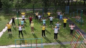 Спортивно-танцевальный флешмоб "Мы за здоровый образ жизни!", МБДОУ "Детский сад №50" г.Северск