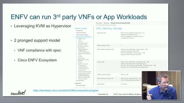 Cisco eNFV – An Open Solution for Virtualizing Network Functions with Matthias Falkner