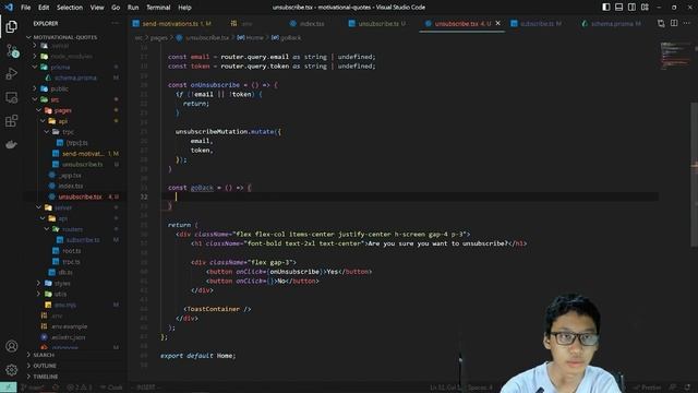 (Part 3!) Building an App with Next.js, TailwindCSS, tRPC, Prisma, QStash, and more! смотреть онлайн