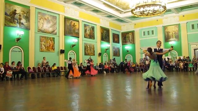 Венский вальс (H+E класс Юниоры 2+1) 25.03.2018 Гран-при Северной Столицы - 2018 смотреть онлайн