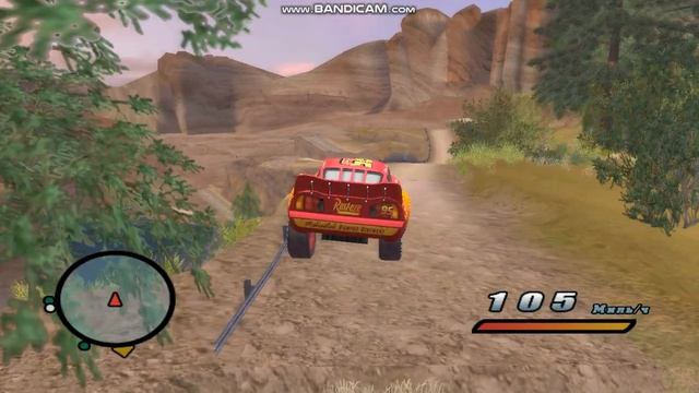 Cars The Video Game: Longrun: Secret location in Tailfin Pass | Gameplay #1 смотреть онлайн