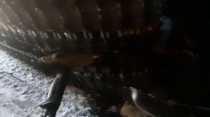 Буран 4тд с Американским двигателем. Замена масла в коробке.