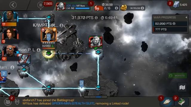 Alliance War Node 55 And Node 52 With Falcon And Nick Fury смотреть онлайн