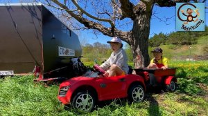 Дети и Машина. Диана, Даня и Милан прокачивают машины. Манкиту