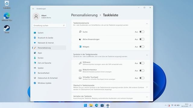 Windows 11 Startmenü links ausrichten & anpassen смотреть онлайн