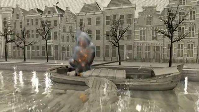 Animatie Kruitramp Leiden - © Infofilm/Museummedia Leiden смотреть онлайн