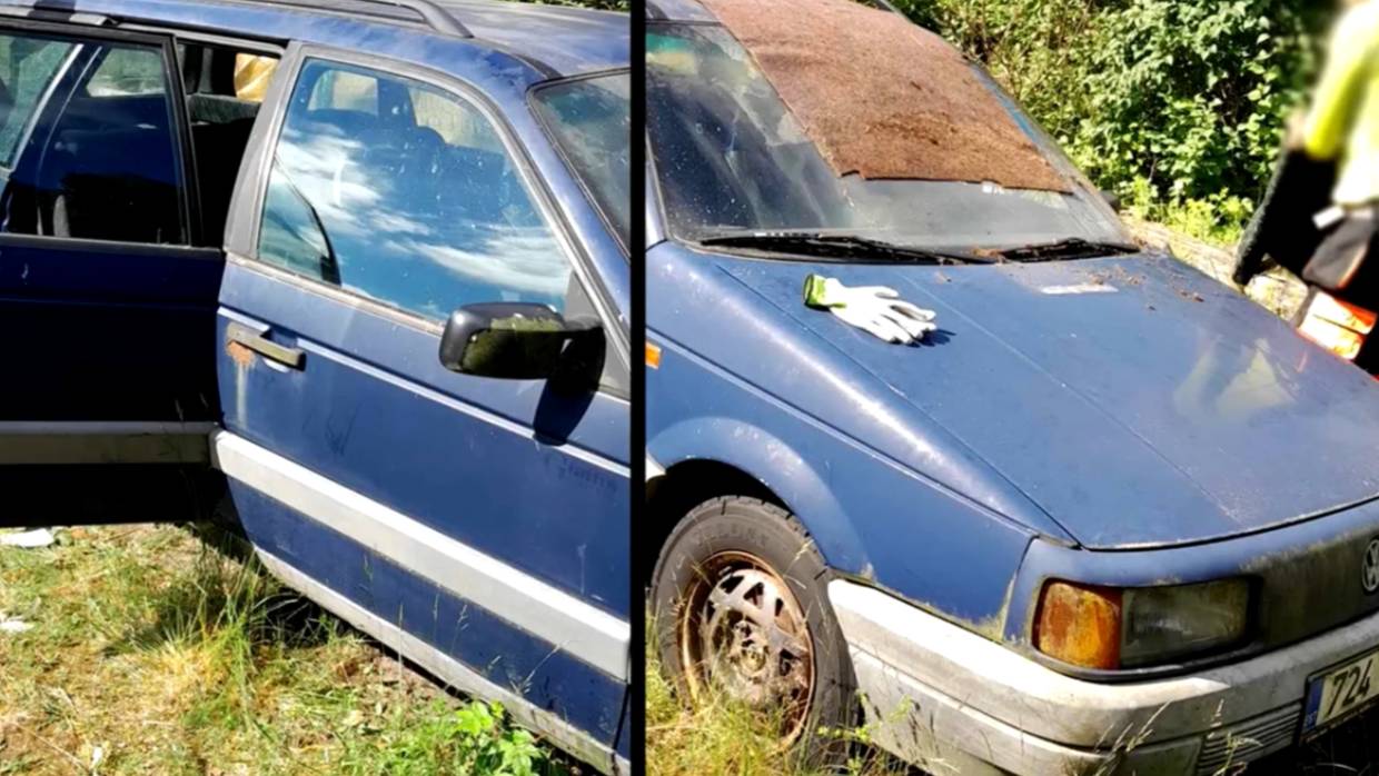 Starting Volkswagen Passat B3 1.8 After 8 Years + Test Drive