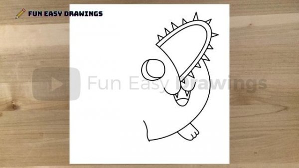 How to Draw a Pochita Chainsaw Man Easy Как легко нарисовать человека с бензопилой из Почита