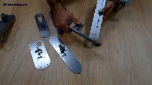 Усиленная струбцина для крепления датчиков эхолота