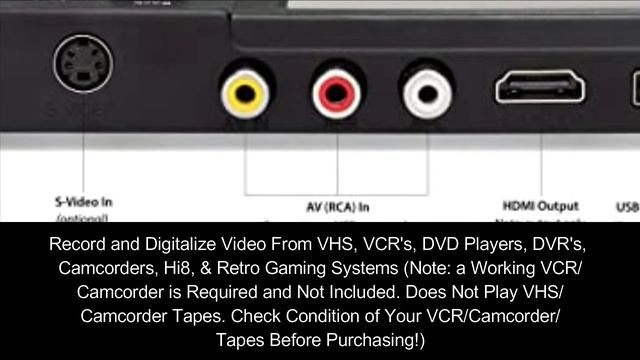 ClearClick | Record Video from VCR's, VHS Tapes, AV, RCA, Hi8, Camcorder, DVD, Gaming Systems смотреть онлайн