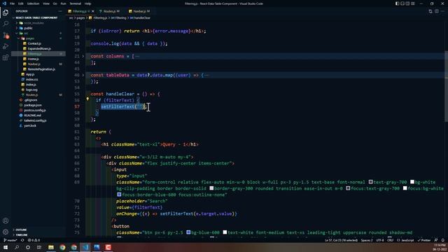 React Data Table Tutorial - 20 - Filtering Part 2 смотреть онлайн