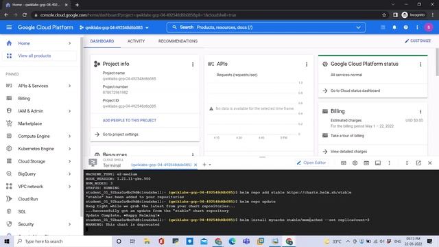 Deploying Memcached on Kubernetes Engine #qwiklabs #googlecloudfacilitator #gcp #quests смотреть онлайн