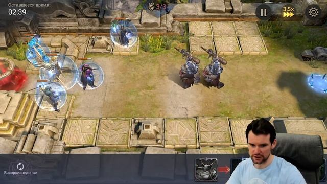 РАЗБОР КРИТИЧЕСКИХ ОШИБОК в КЛАНБИТВАХ в WATCHER OF REALMS смотреть онлайн