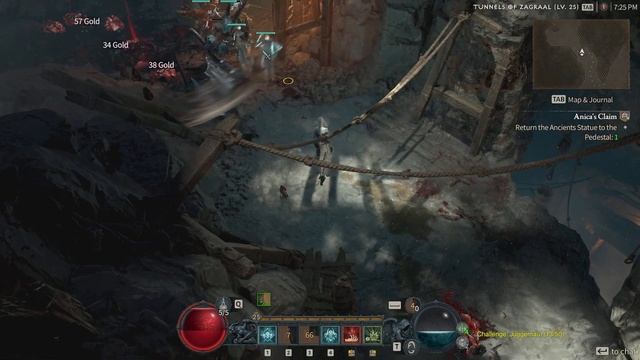 Diablo 4 Open Beta - Tomb of the Frozen Gameplay (Necormancer, No Commentary) смотреть онлайн