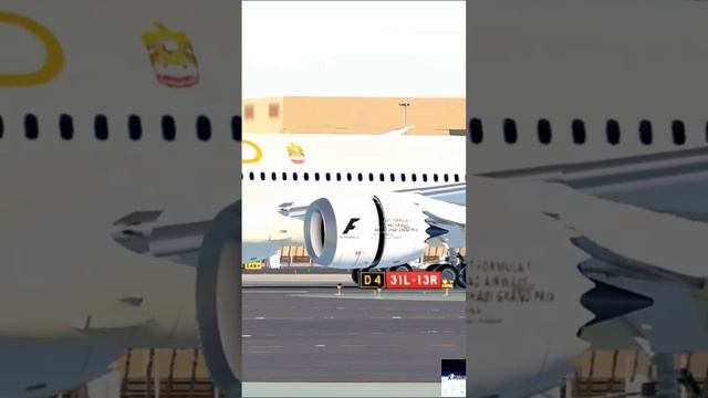 ULTRA SMOOTH!!! BOEING 787 landing @ AUH airport смотреть онлайн