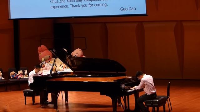Yellow River Concerto For Two Pianos (3rd and 4th Movement) смотреть онлайн
