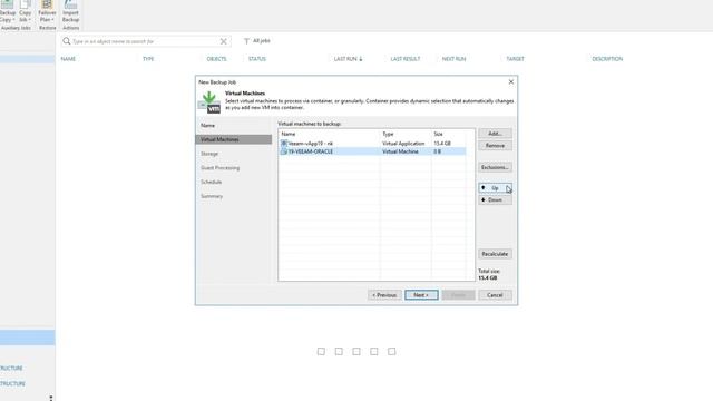 Как настроить задание на резервное копирования для платформы VMware? смотреть онлайн