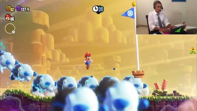 Presidents React To Super Mario Bros Wonder смотреть онлайн