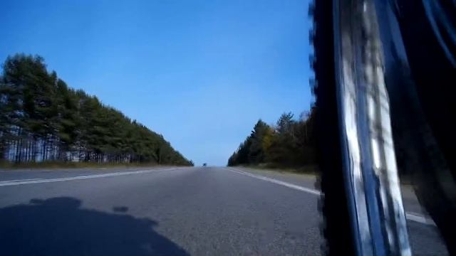 64 августа. Прохват с видом от переднего колеса!)) смотреть онлайн