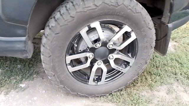 колёса на ниву , нива трэвэл , атэшная резина 16 диаметр