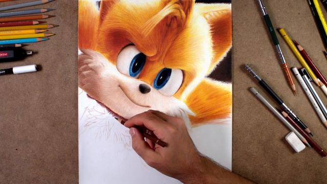 Drawing Tails (Miles Prower) | Sonic the Hedgehog 2 | Drawing Tube смотреть онлайн