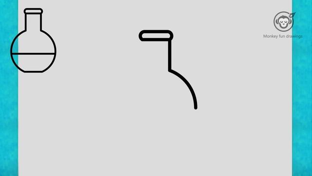 How to draw a cute lab round-bottom flask easy for beginners drawing cute lab round-bottom flask смотреть онлайн