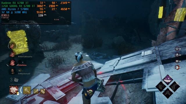 Dead by Daylight - RX 6700 XT + Ryzen 7 5700X (2K High Settings) смотреть онлайн
