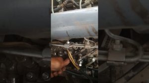 Не заводится вилочный погрузчик jac j25 . Воздух в топливной системе.